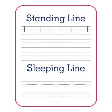 Standing Sleeping line worksheet KLearningKids com Standing Sleeping line worksheet KLearningKids com