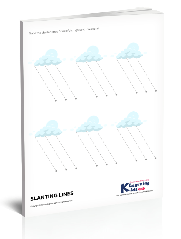 Cloud-Slanting-Lines