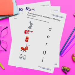 Boost early reading skills with our Kindergarten Phonics Initial Sounds Worksheets. Practice letter-to-picture matching for solid phonics foundation.