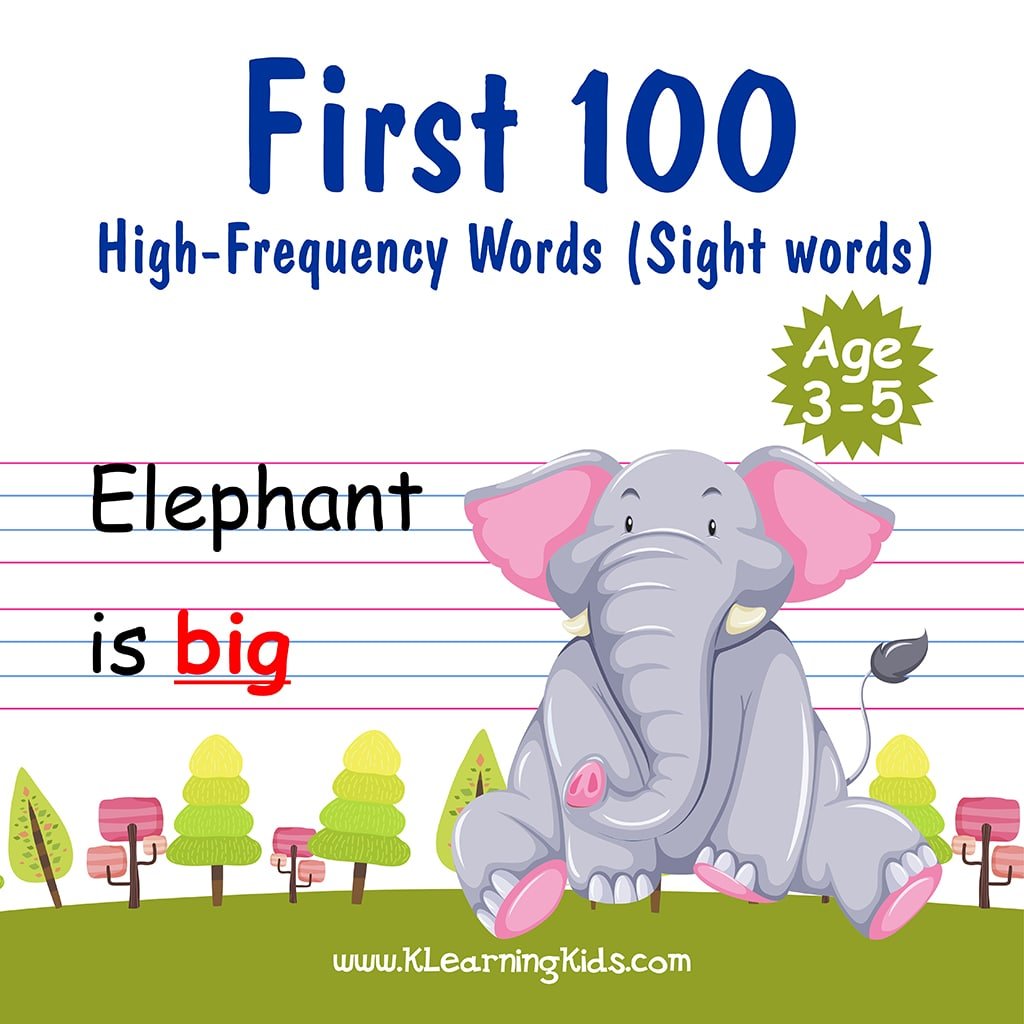 Download First 100 High Frequency Words List Flashcards 